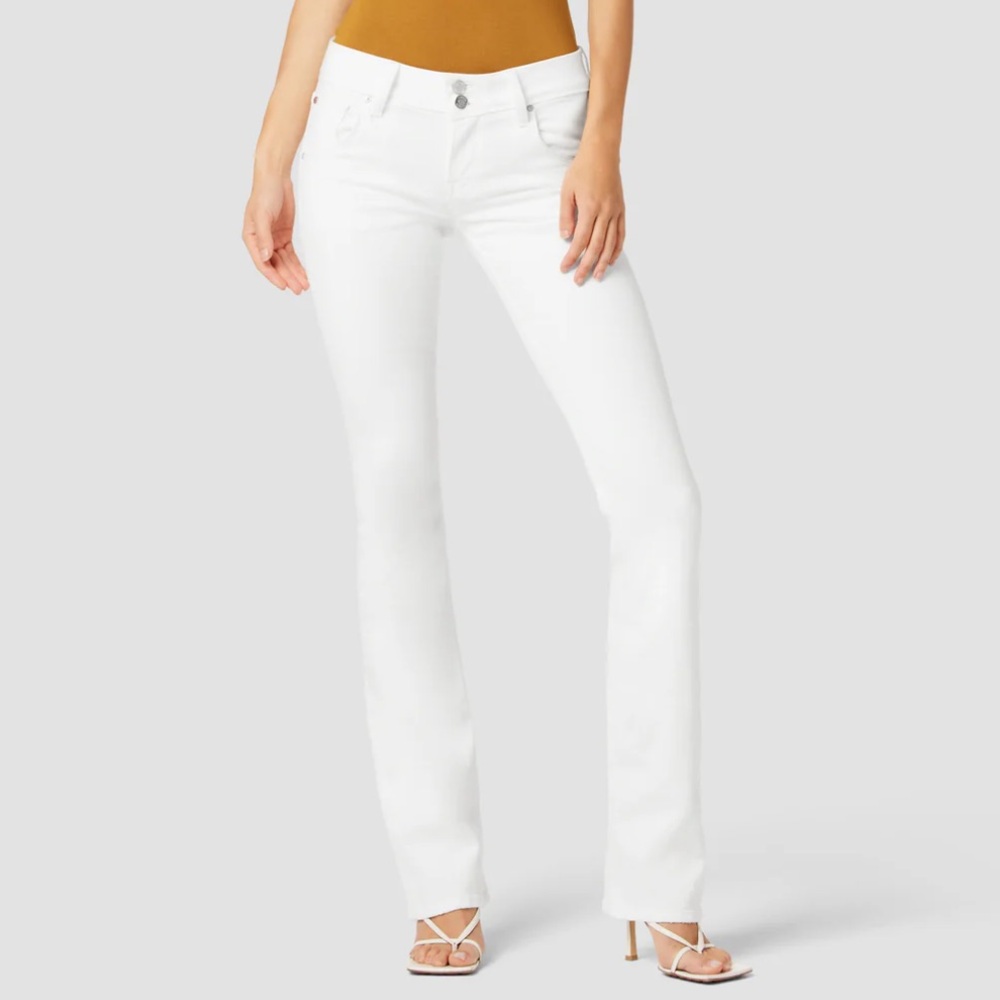 BNWT HUDSON Mid-Rise Baby Boot Jean